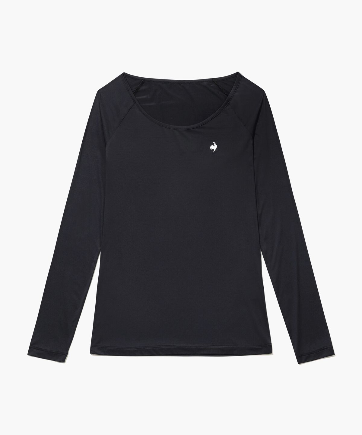 르꼬끄 골프(LECOQ GOLF) 여성 냉감 라운드넥 베이스레이어 _BLCK GR122LIL31
