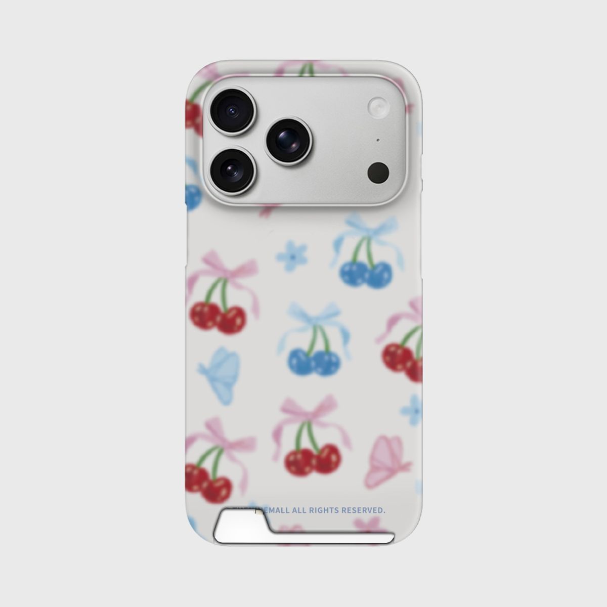 더나인몰(THE NINEMALL) blurry cherry case [카드수납 폰케이스]