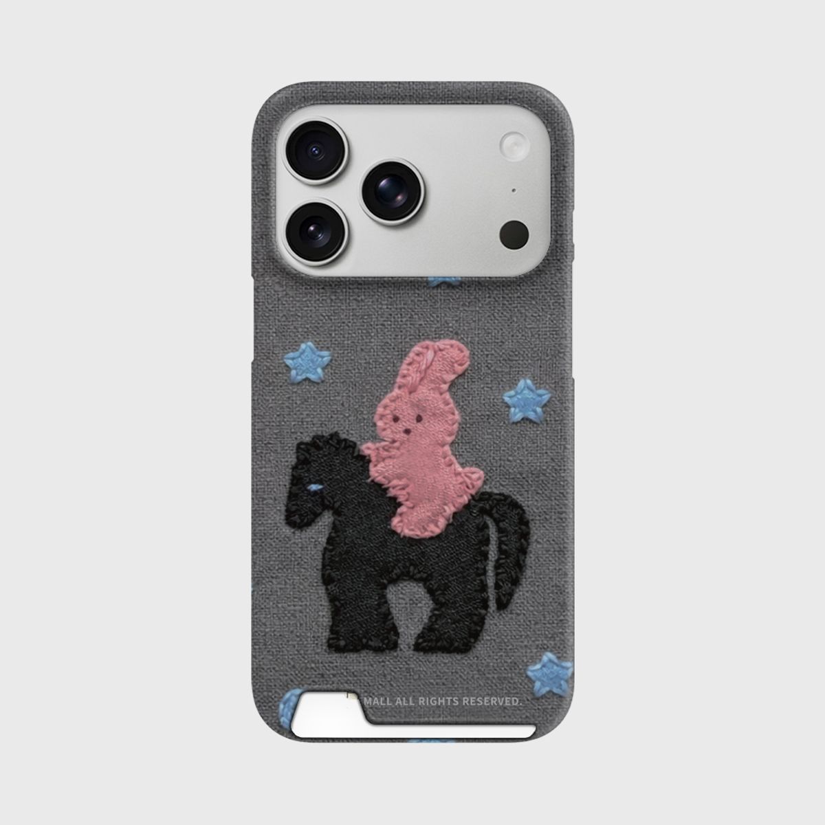 더나인몰(THE NINEMALL) stitch windy pony [카드수납 폰케이스]
