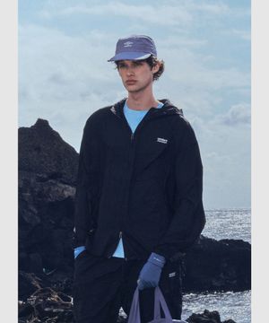 썬가드 초경량 후드 바람막이 자켓 블랙 UR221CJK43