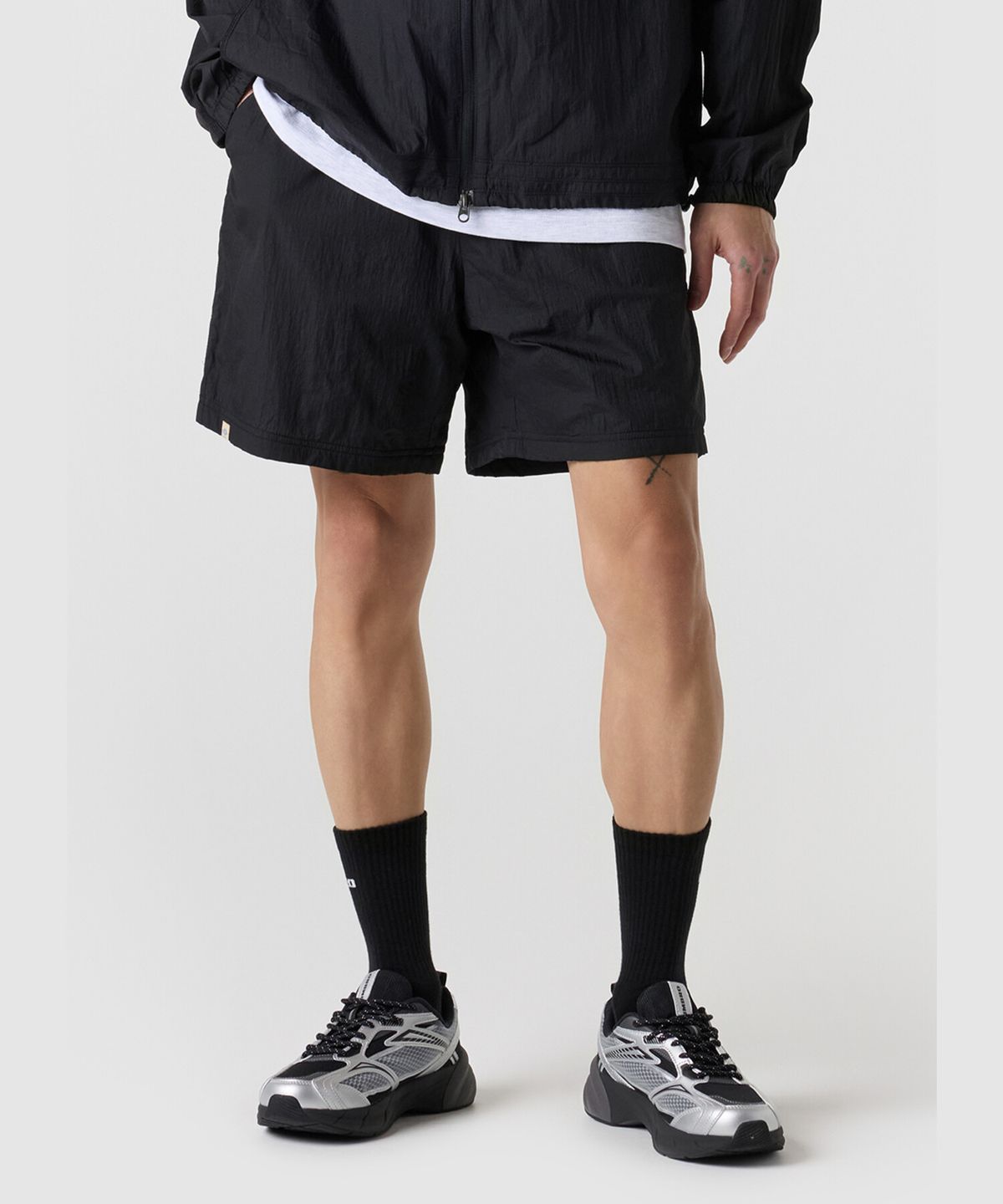 엄브로(UMBRO) 썬가드 4.5부 초경량 반바지 블랙 UR221CHP43