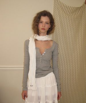 Enter button tee - Gray