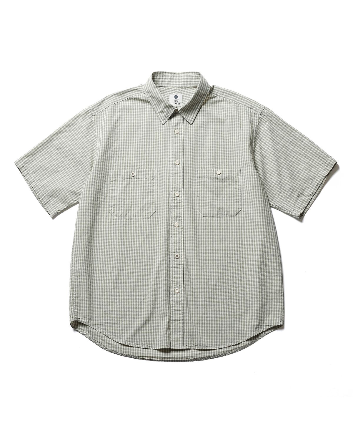 에스파이(ESFAI) WARDROBE S/S SHIRT (OLIVE)