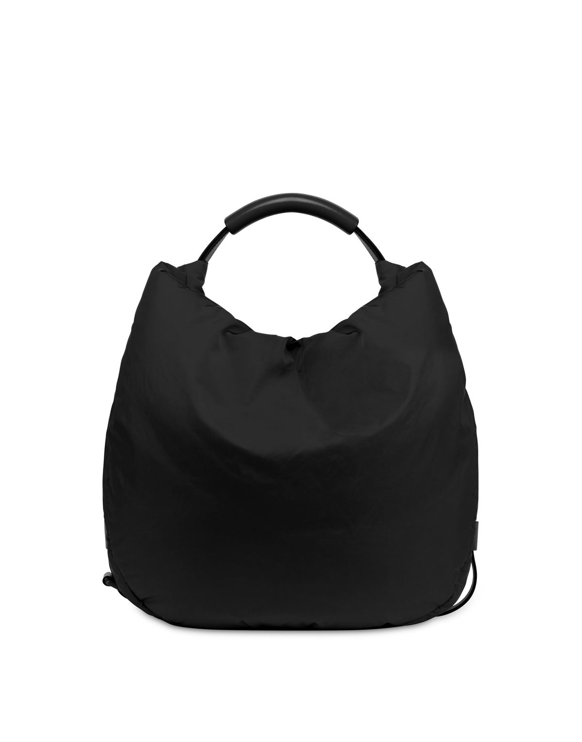 모스키노(MOSCHINO) 핸들 미 패디드 미디엄 숄더백 BLACK
