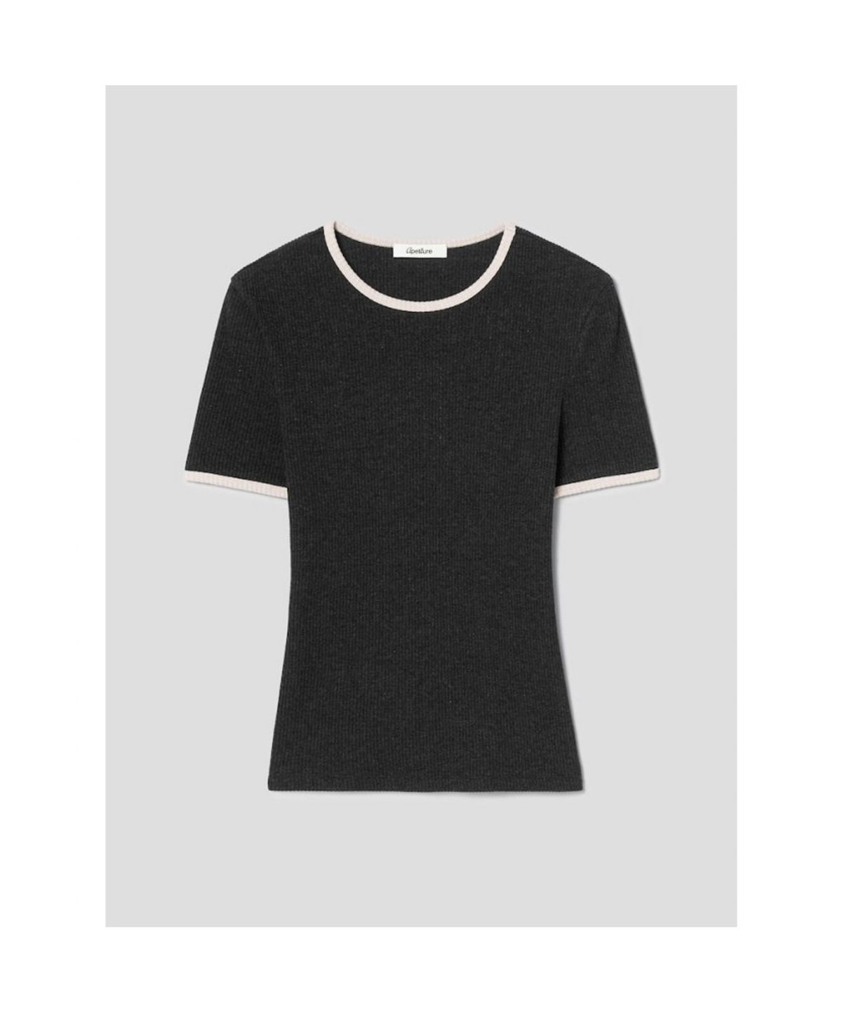 디애퍼처(THE APERTURE) Ardea TShirt  Black (TA5742A055)