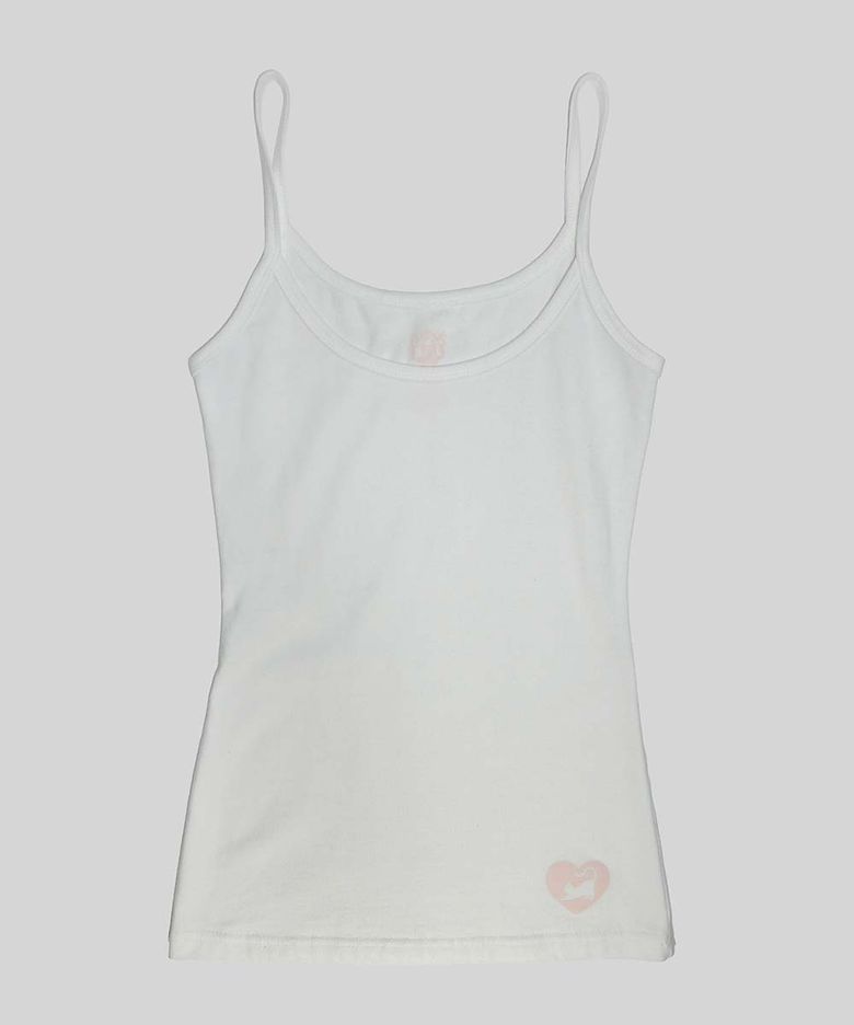 Sweet Kitty Tank Top White