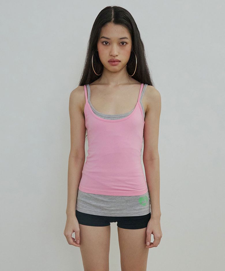My Go To Sleeveless Top Acid Pink