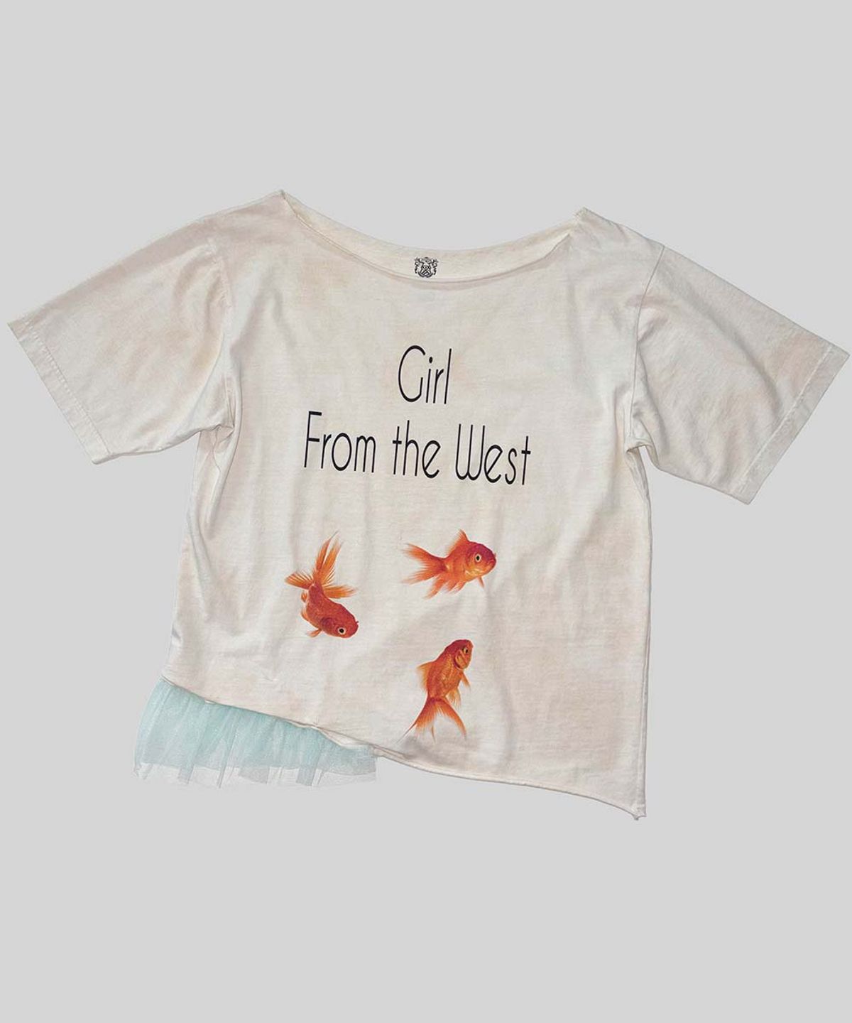 스컬프터(SCULPTOR) Wander Girl Off-Shoulder Tee Dirty White