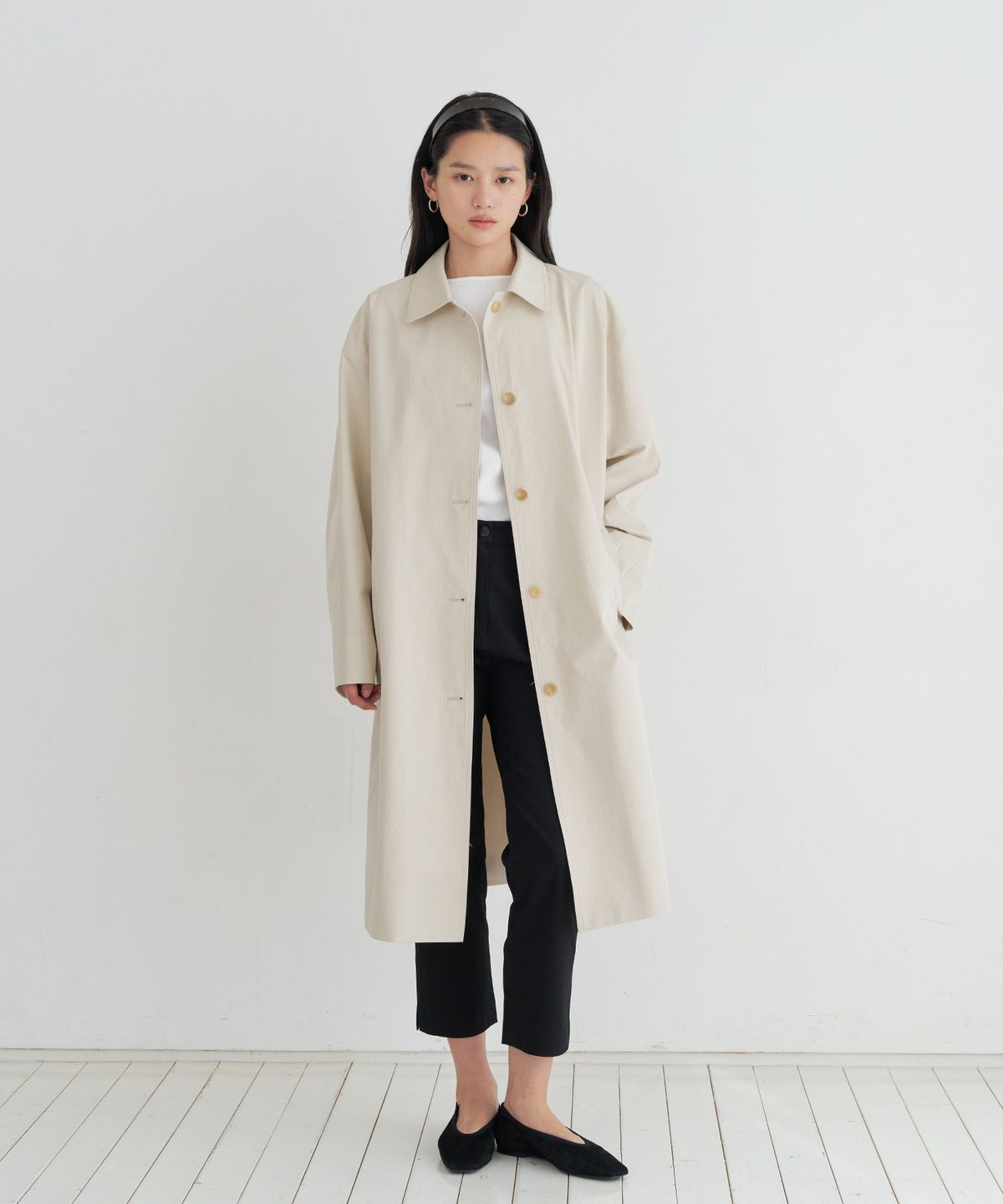 로트(LOTE) Structured Trench Coat_2 Color