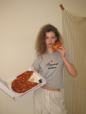 Sophi heart logo tee - Gray