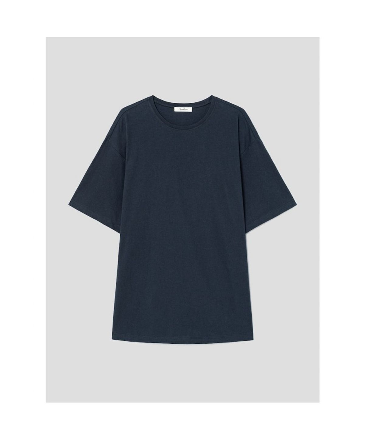 디애퍼처(THE APERTURE) Unisex Essential TShirt  Navy (TA5742A10R)