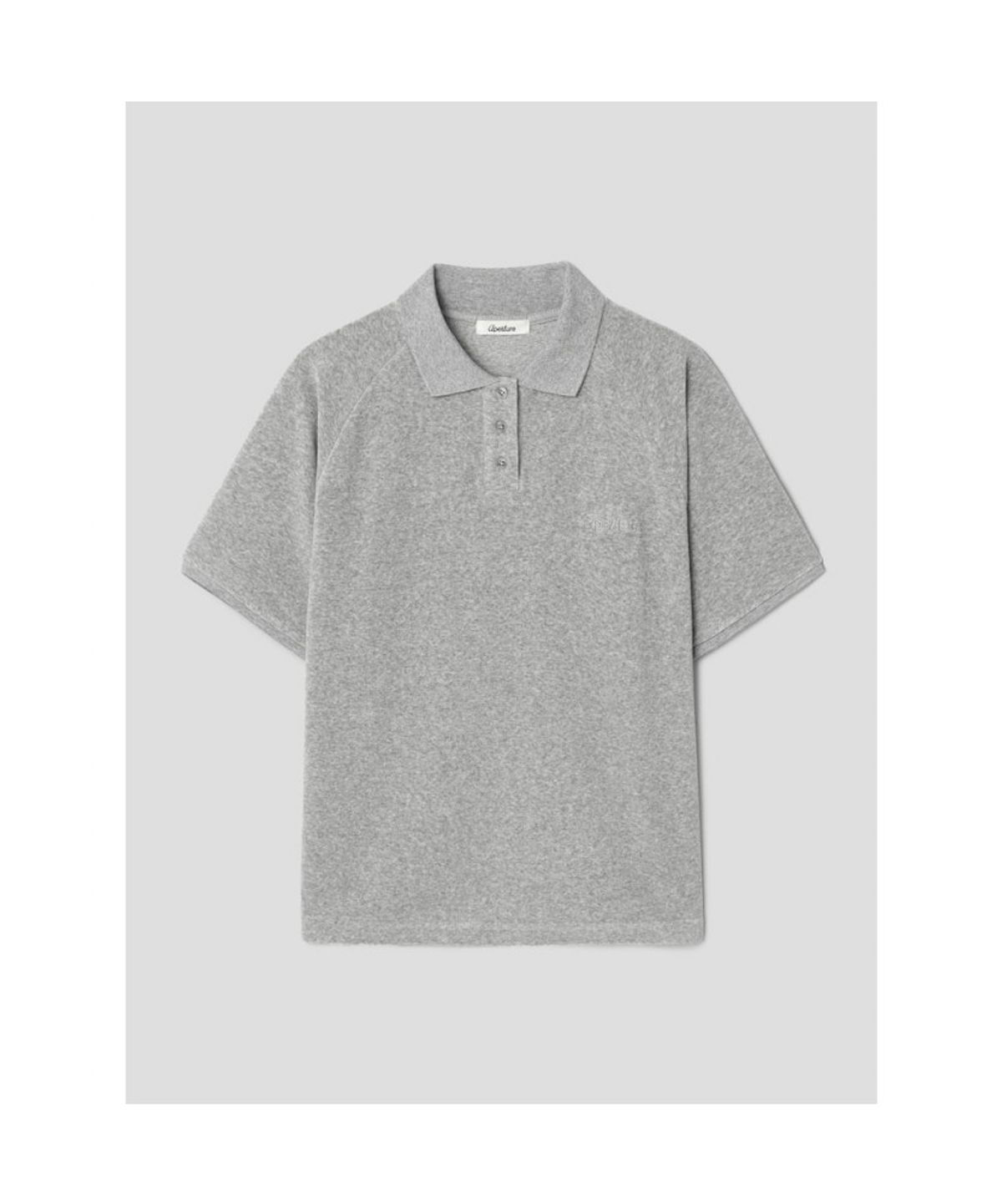 디애퍼처(THE APERTURE) Terry Polo Top  Grey (TA5742A023)