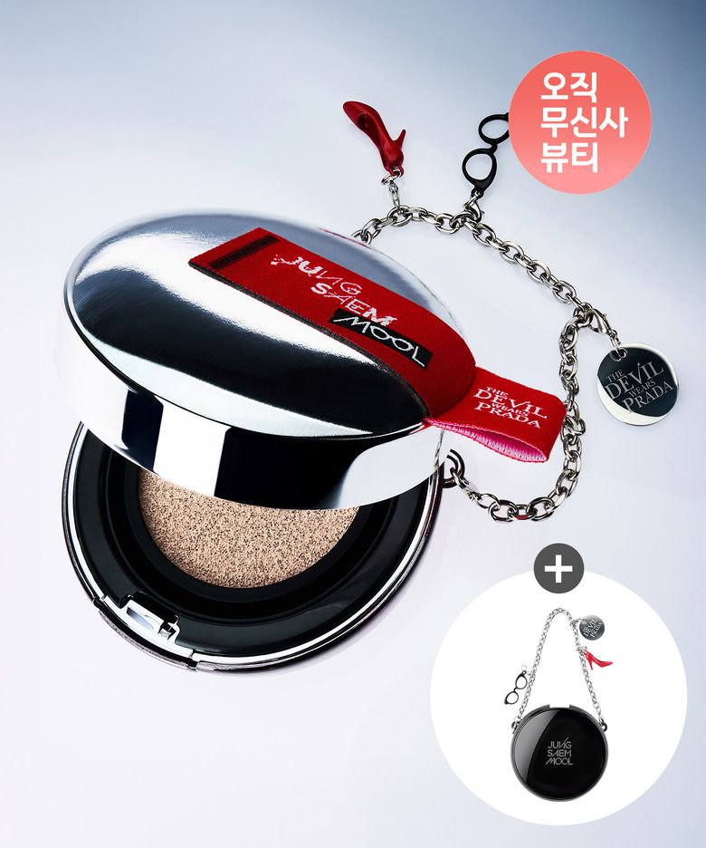 [정샘물 l 악마프2 에디션] 에센셜 스킨 누더 쿠션 (리필포함)(쿠션 케이스 커버 증정)