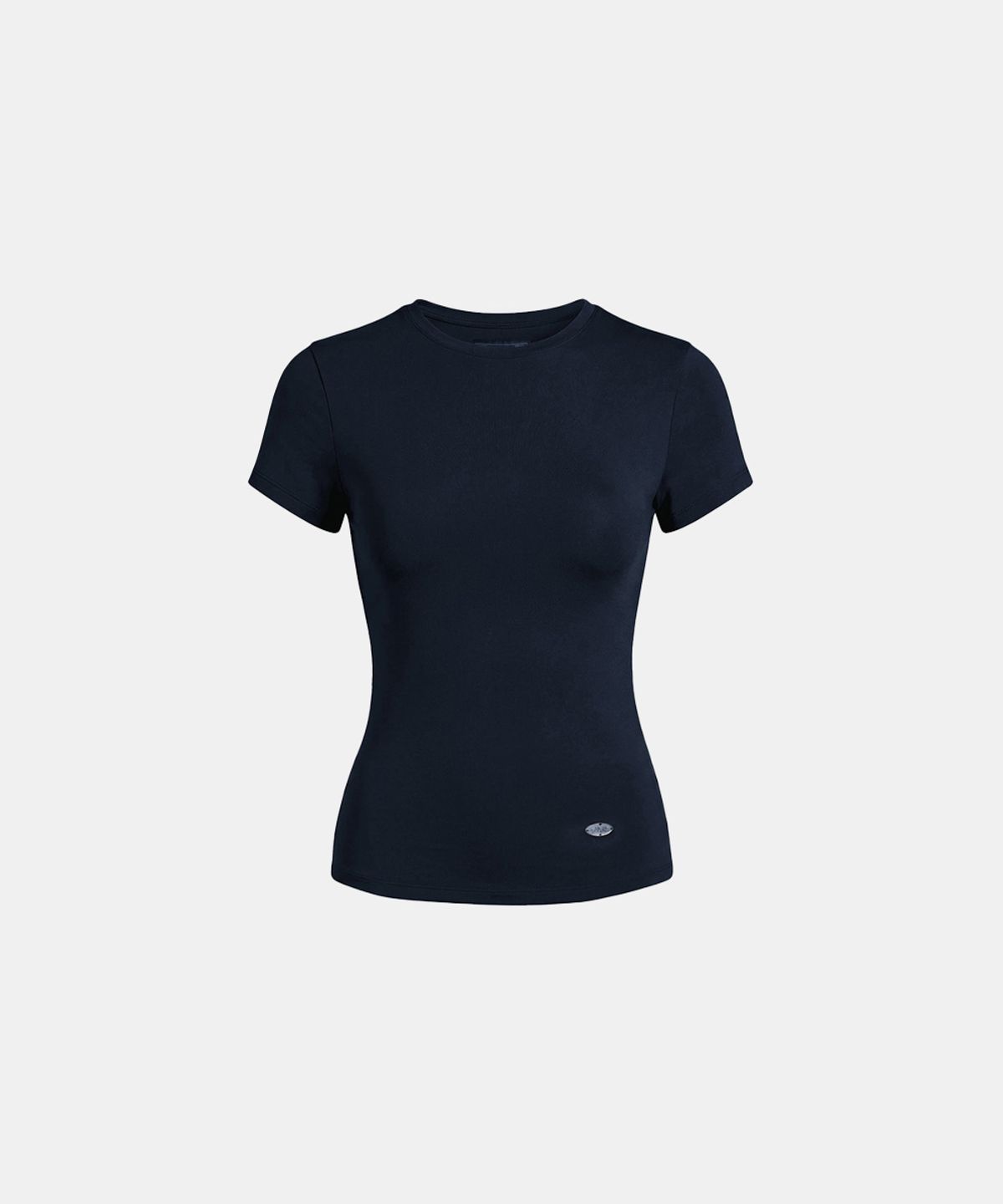 배드블러드(BADBLOOD) Sleek Cotton Short Sleeve T-Shirt - Navy