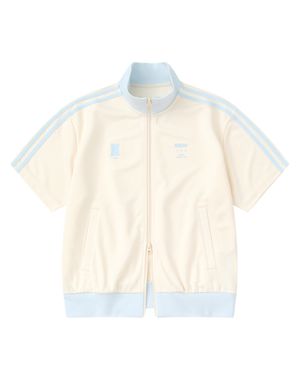 스포티 NY 반팔 트랙 탑 크림