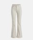 702 Low-Rise Bootcut Pants - Cream