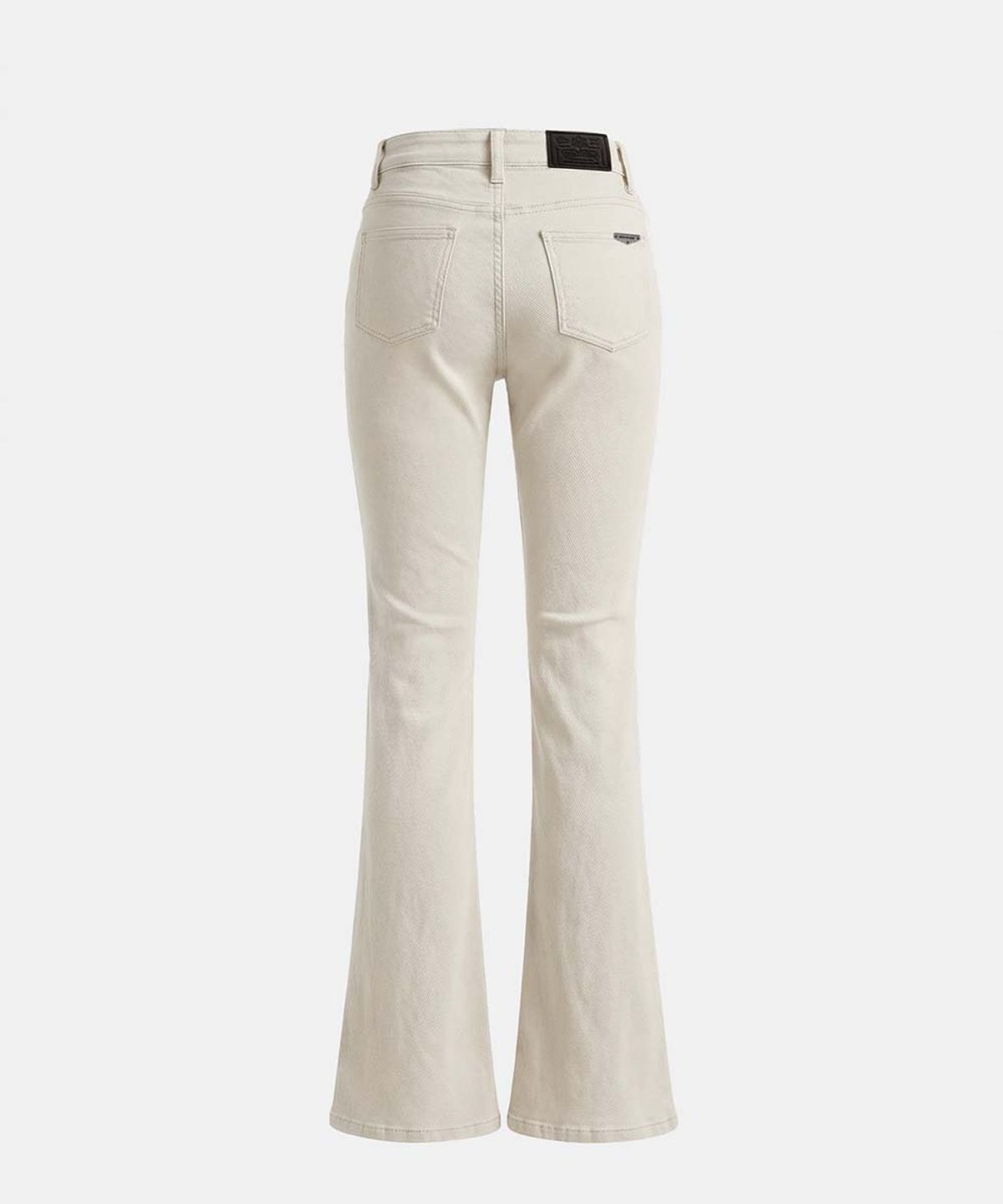 배드블러드(BADBLOOD) 702 Low-Rise Bootcut Pants - Cream