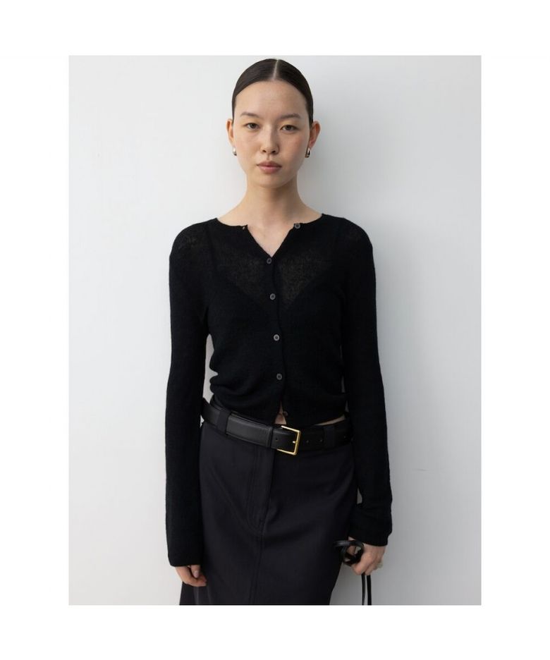 Sheer Cardigan  Black (TA575AA025)