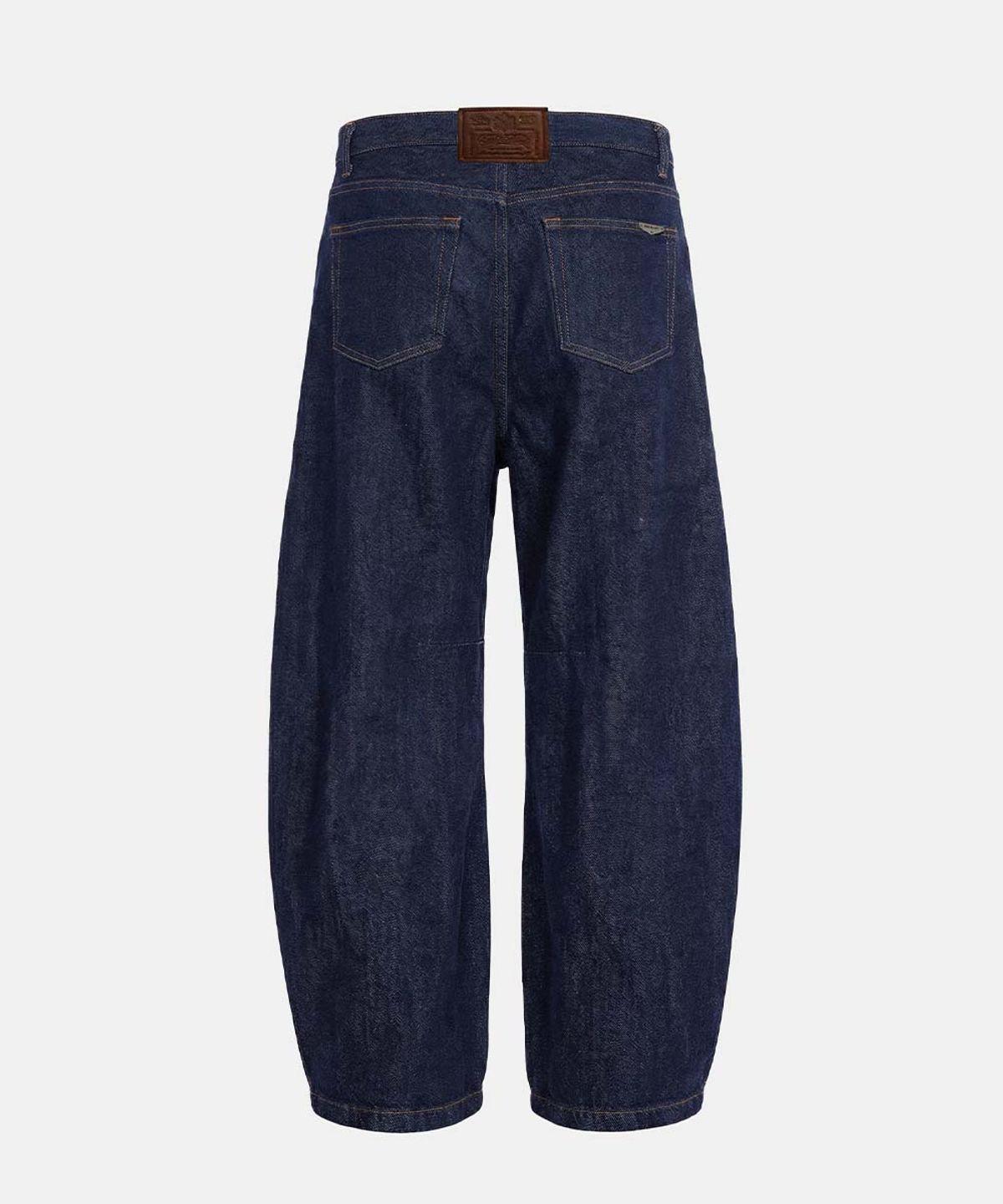 배드블러드(BADBLOOD) 701 Semi Curved Fit Pants - Denim blue