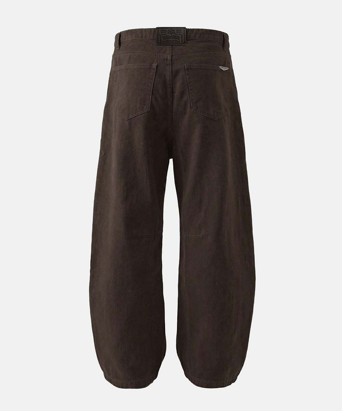 배드블러드(BADBLOOD) 701 Semi Curved Fit Pants - Brown