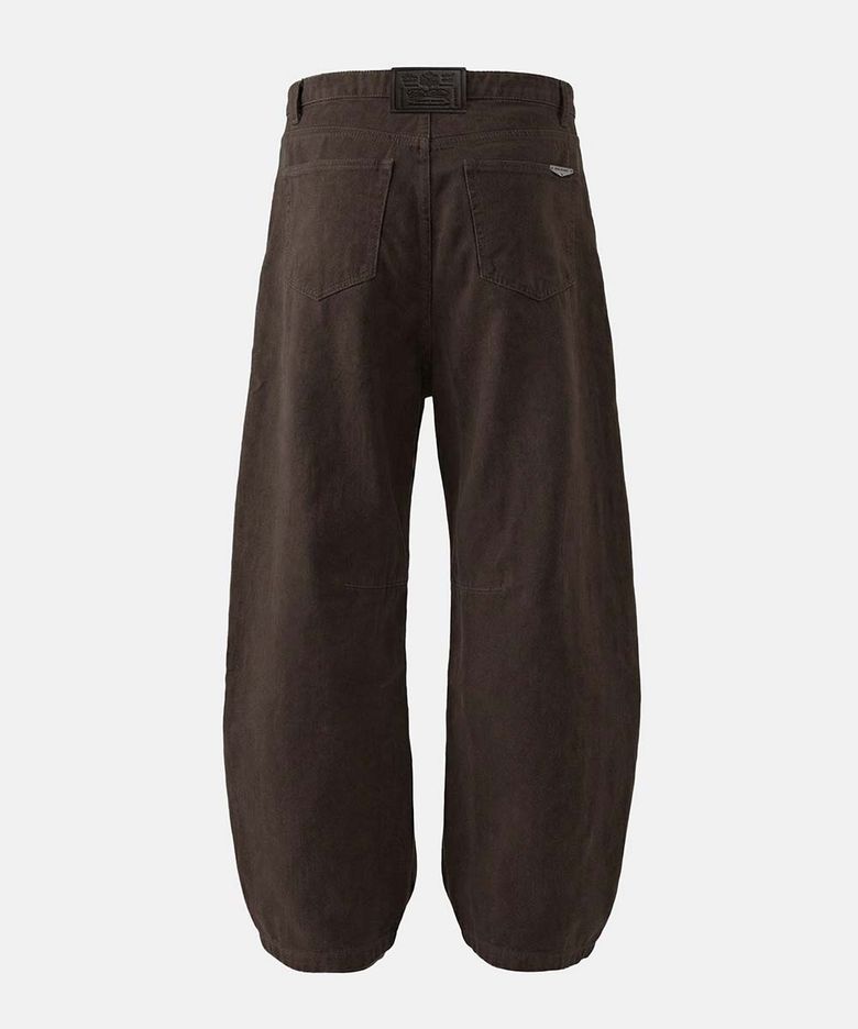 701 Semi Curved Fit Pants - Brown
