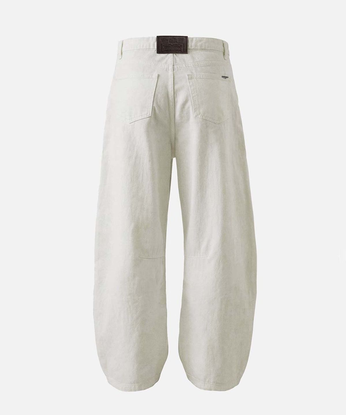 배드블러드(BADBLOOD) 701 Semi Curved Fit Pants - White