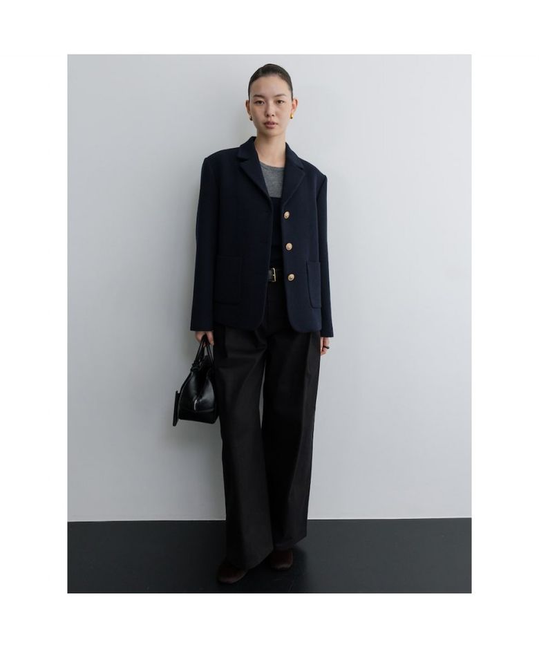 Lovat Tweed Jacket  Navy (TA5X11A03R)