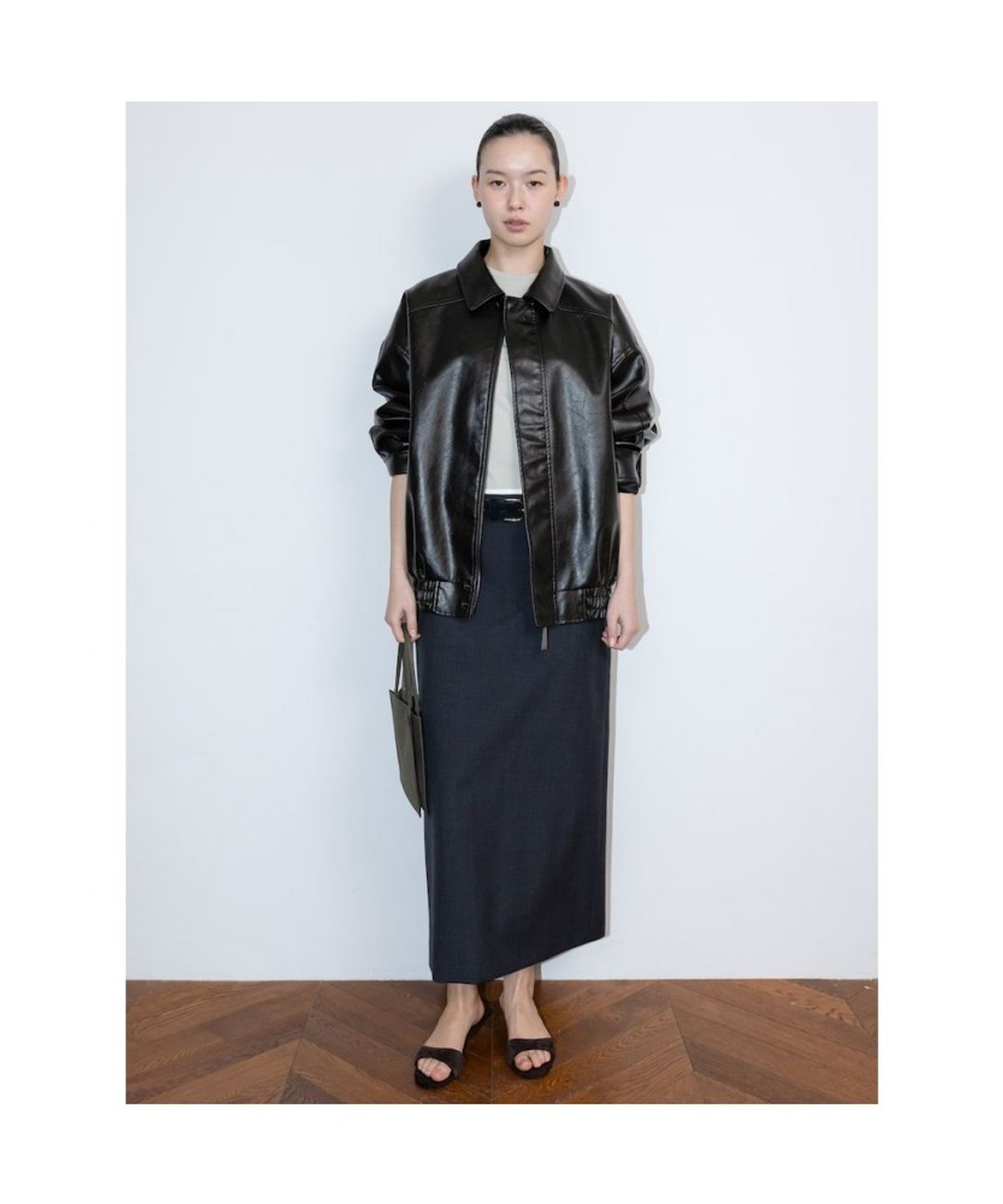 디애퍼처(THE APERTURE) [Unisex] 90S Hailey Jacket  Brown (TA6211A06D)