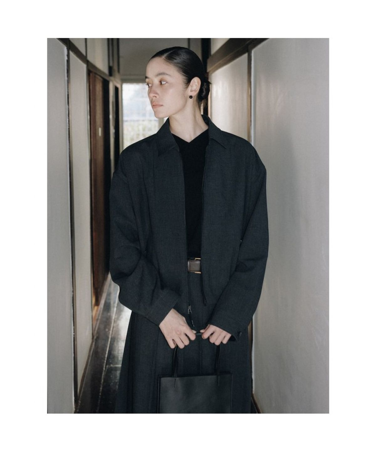 디애퍼처(THE APERTURE) MacReversible Blouson  Ash (TA6211A024)