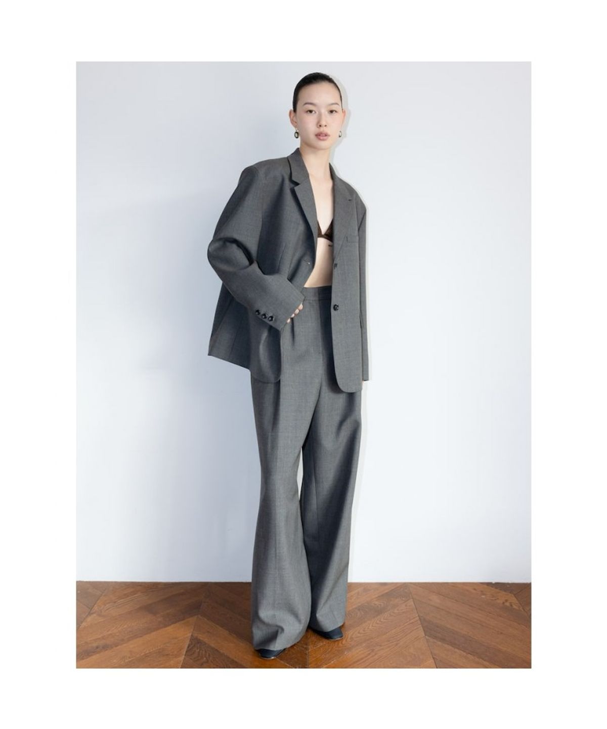 디애퍼처(THE APERTURE) Fred Tailored Jacket  Grey (TA6211A093)