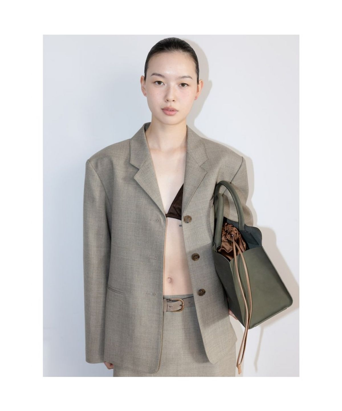 디애퍼처(THE APERTURE) 90S Single Jacket  Beige (TA6211A10A)