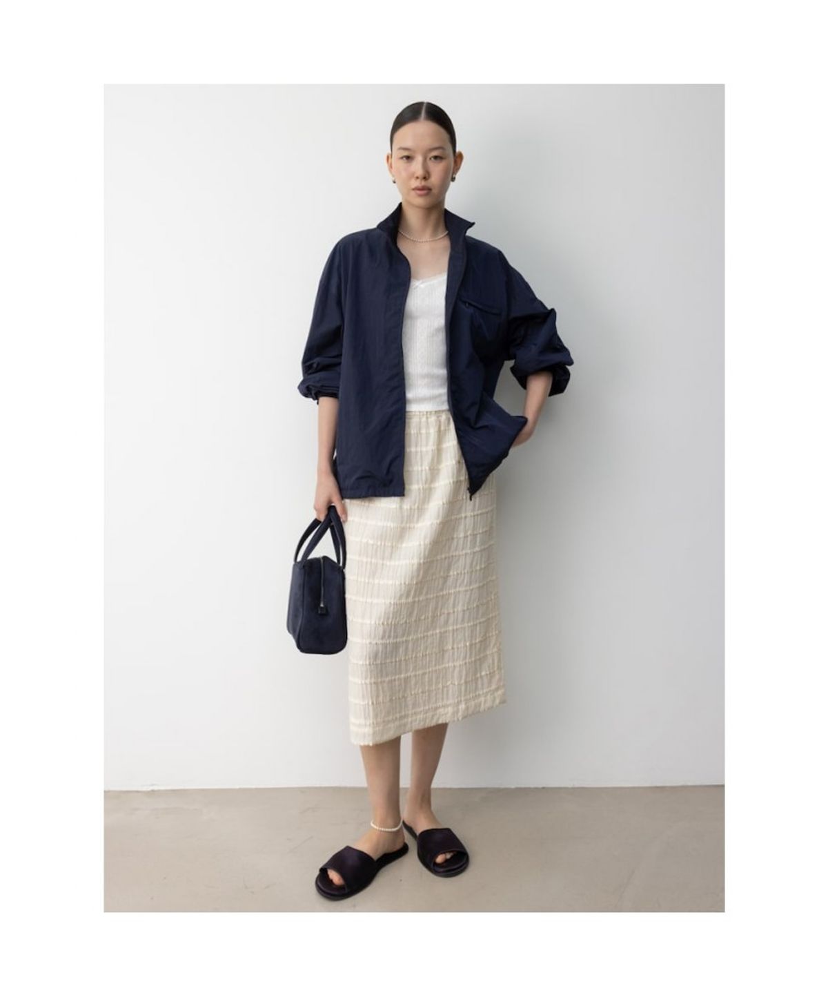 디애퍼처(THE APERTURE) Nathan Jumper  Navy (TA5739A08R)