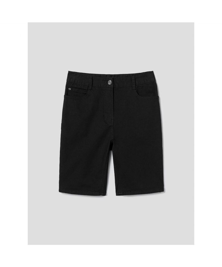 Biker Denim Shorts  Black (TA5725A025)