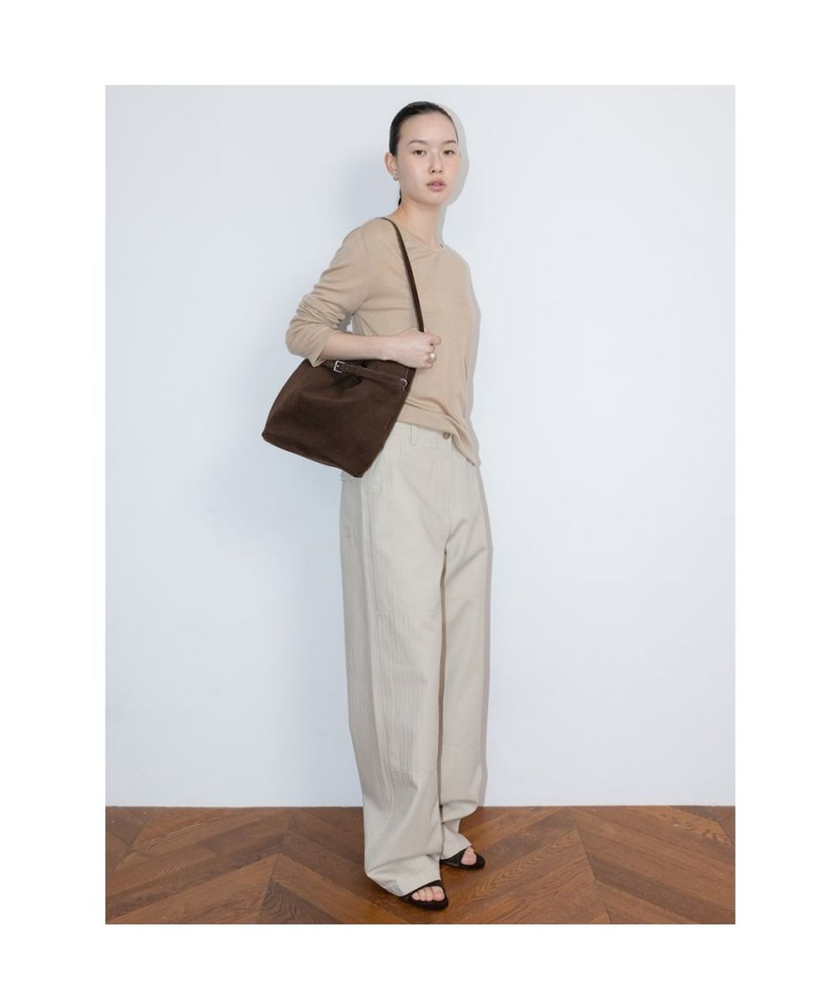 디애퍼처(THE APERTURE) 90s Fatigue Pants  Ivory (TA6221A040)
