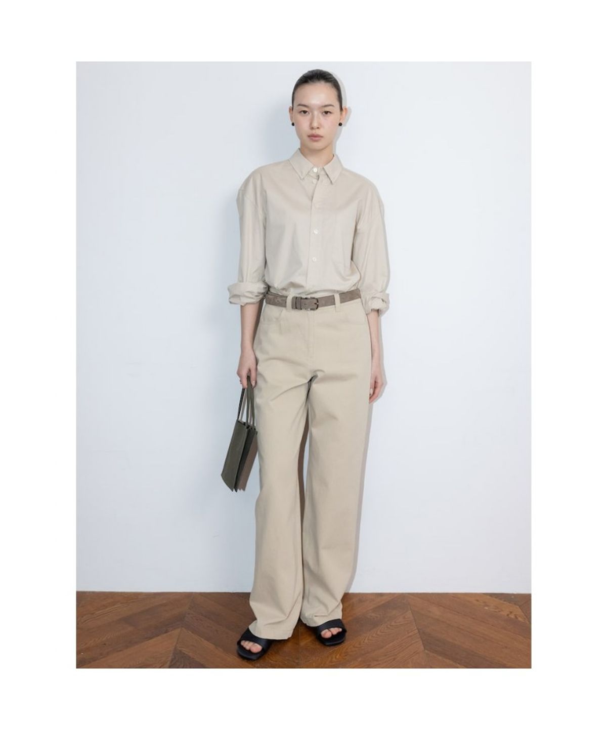디애퍼처(THE APERTURE) Slim Chino Pants  Beige (TA6221A02A)
