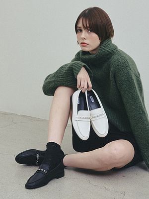 EO2519 Lumi Chain Loafers(2color)