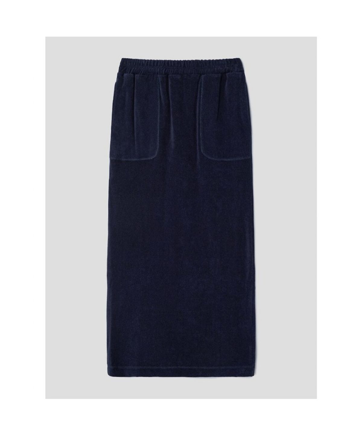 디애퍼처(THE APERTURE) Terry Skirt  Navy (TA5727A17R)