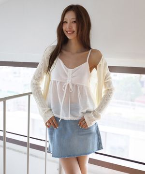 시어 스트링 슬리브리스