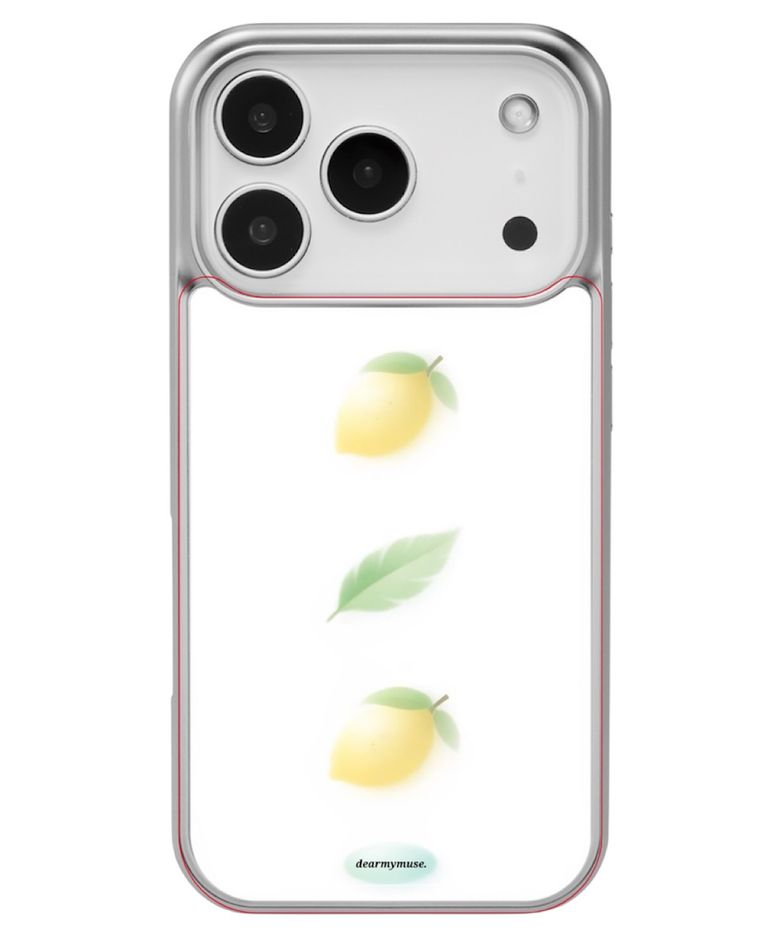 (epoxy) +맥세이프 lemon grass silver 에폭시 아이폰 갤럭시 케이스