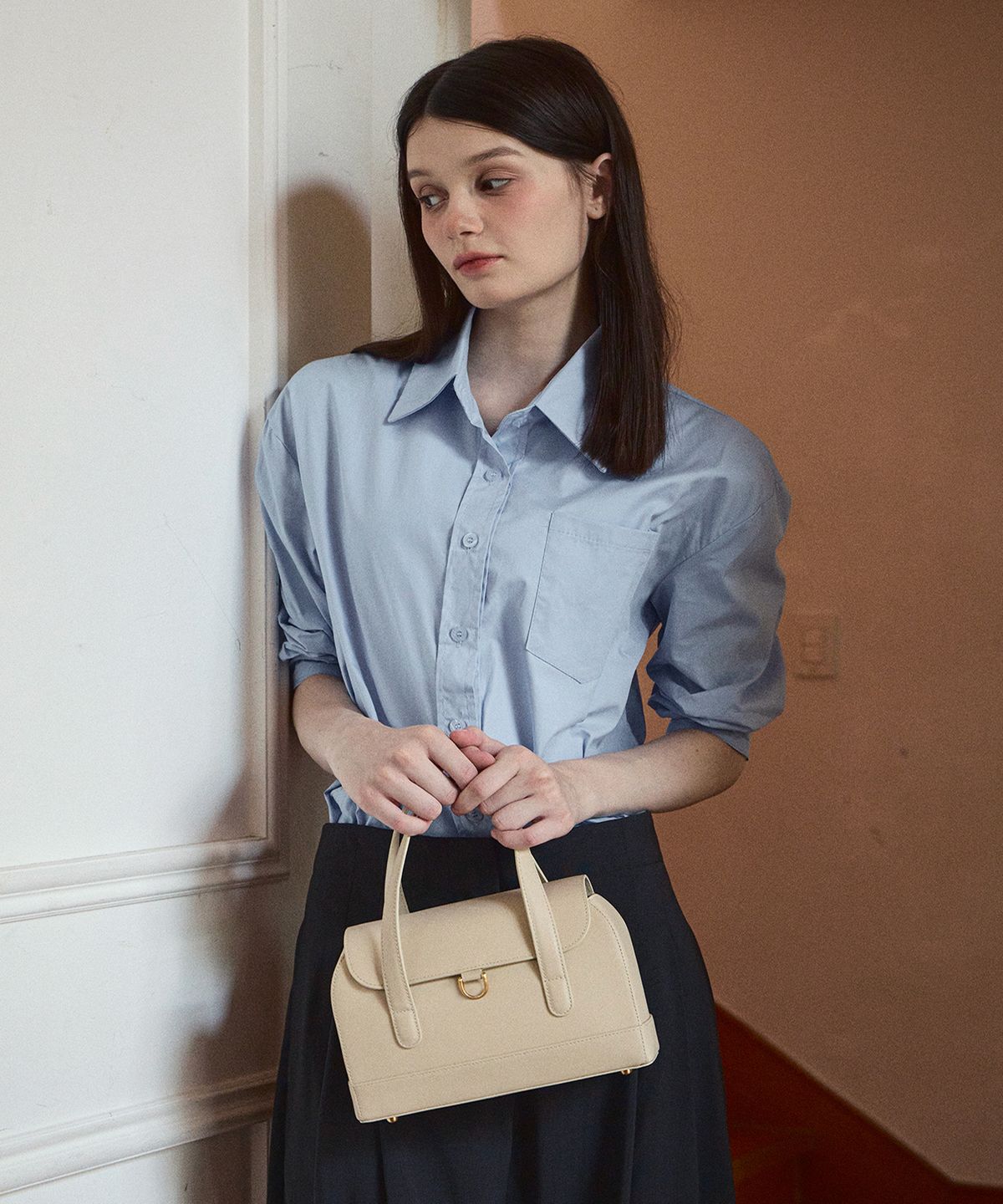 앤드희(ANDHEE) Poundi Bag_Cream Ivory