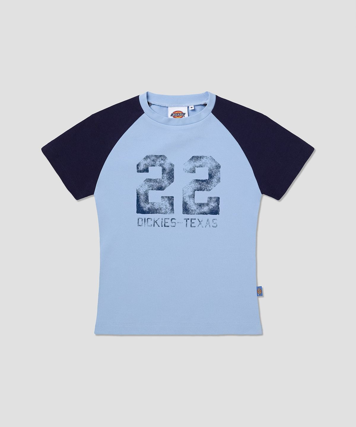 디키즈(DICKIES) 1922 텍사스 래글런 티셔츠 Sky Blue