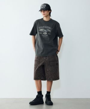 헤리티지 이글 티셔츠 챠콜_챠콜 HH16111078