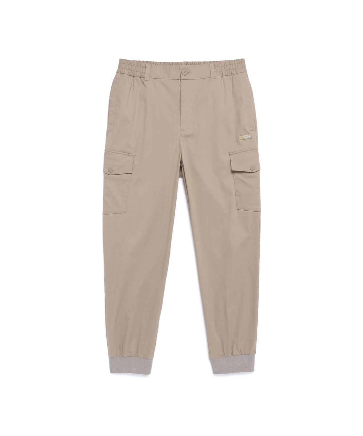 내셔널지오그래픽(NATIONALGEOGRAPHIC) N262MPT020 세미오버핏 조거 카고 팬츠 OAK BEIGE