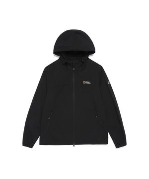 N262WJP010 여성 월리스 후드 풀집업 바람막이 BLACK