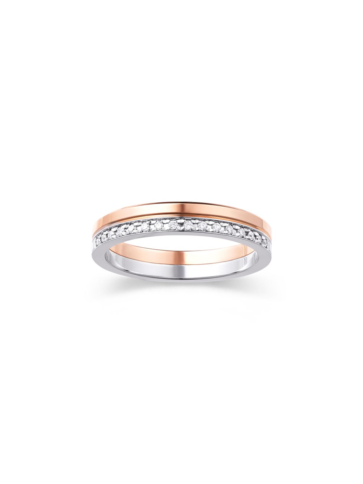 스톤헨지(STONEHENGE) WEDDING 14K 콤비 커플링 SA26A89U