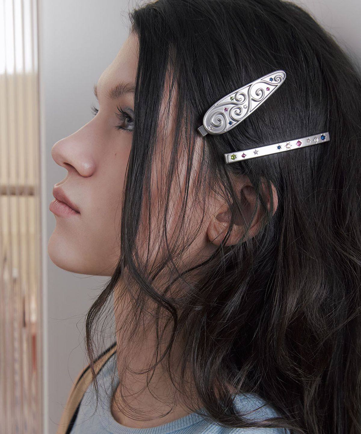 클로르(CLOR) STRASS HAIRPIN SET - 2 colors