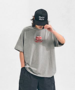 MKB Logo print T shirts Gray