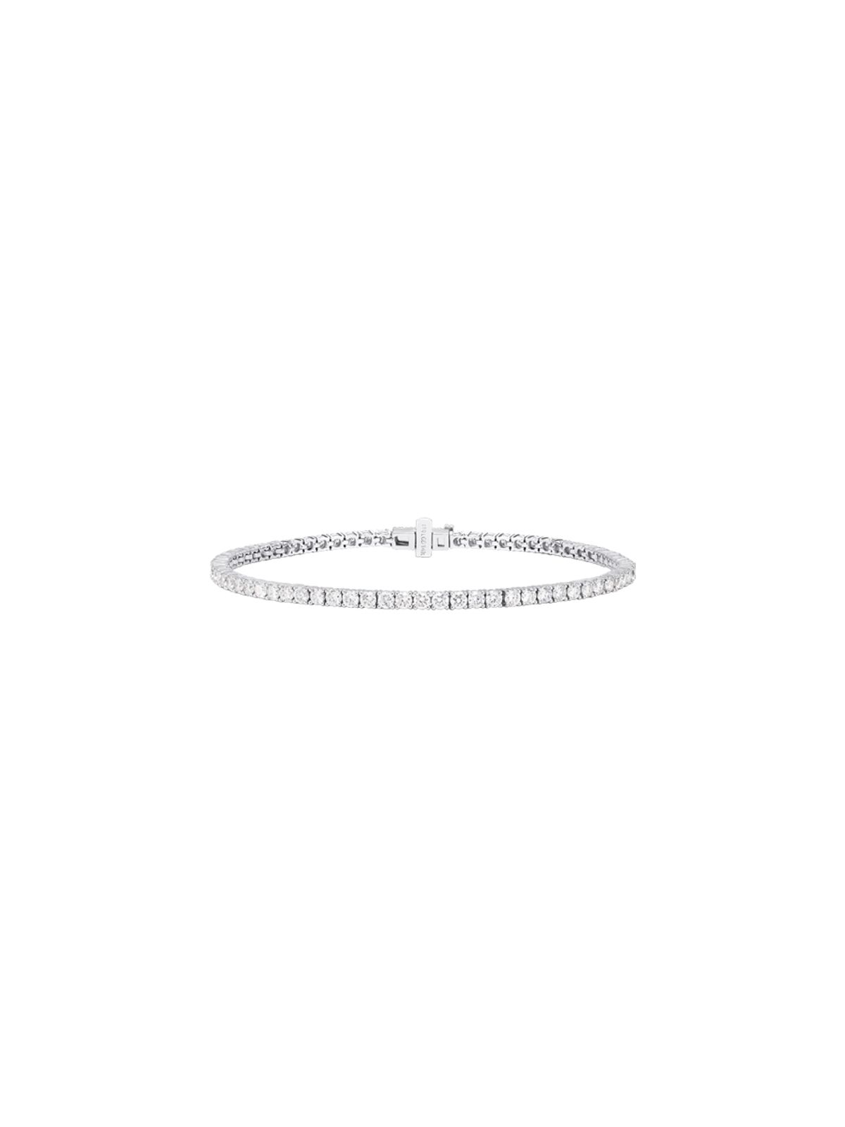 스톤헨지(STONEHENGE) VELA 14K 화이트골드 랩다이아 팔찌 SA26AA9F