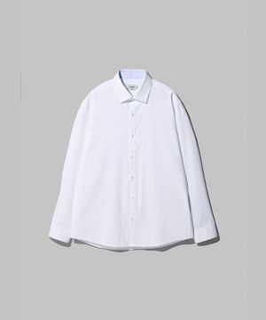 [툭] 텐셀 스트레치 셔츠_화이트 (슬림핏)_SDSXZ01SSW