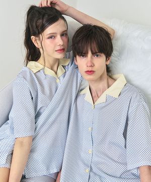 [2PACK] 트윙클  클린핏 반팔 커플 파자마세트